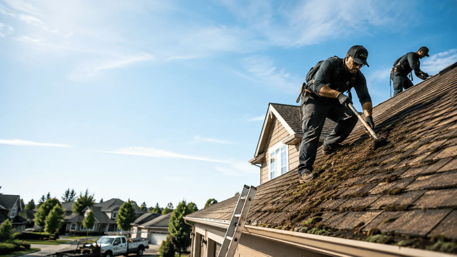Roof Moss Removal in Sweeny, TX near me